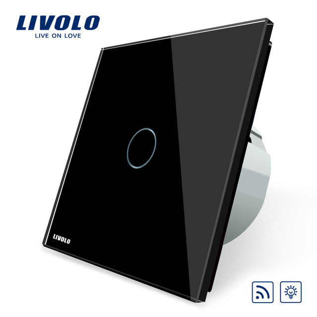 Livolo EU Standard Remote&Dimmer Wall Light Touch Switch Vl-C701dr-12