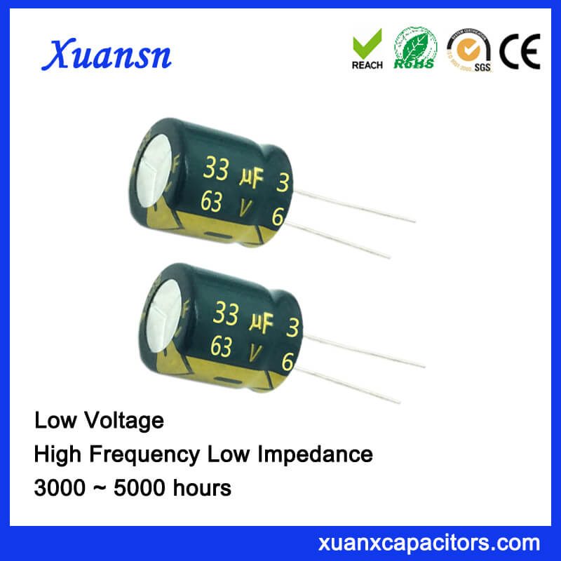 33UF 63V Computer Grade Capacitor Electrolytic