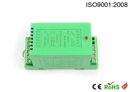 Isolated 0-± 100mv/0-± 10V/4-20mA/0-± 20mA/0-10V to RS232/RS485 a-D Converter