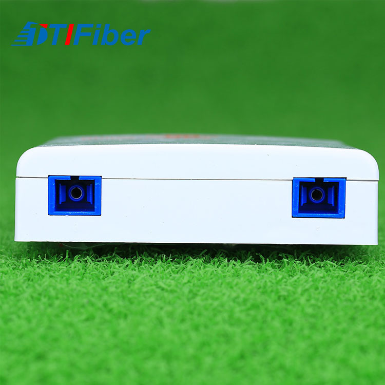 FTTH 2 Port Fiber Faceplate Mounting /86 Socket Patch Panel
