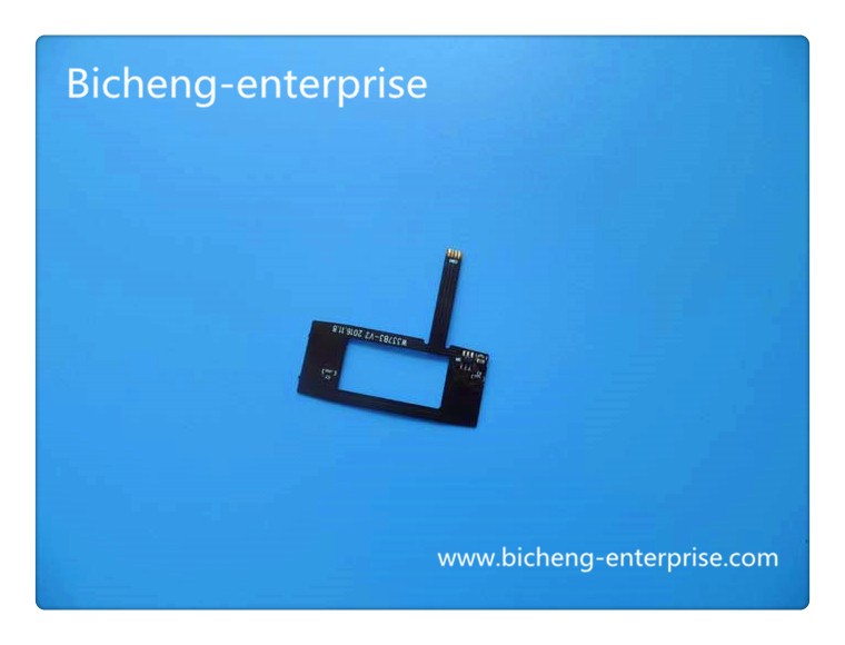 02mm Thick Flexible PCB 2 Layer FPC with Black Soldermask