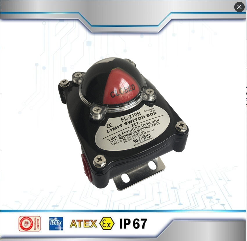 Non-Explosion Proof Type Limit Switch Box