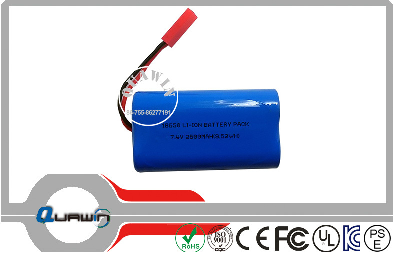 7.4V 2600mAh Lithium Battery Pack