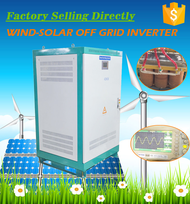 40kw 384VDC 127/220V 3 Phase Inverter- Pure Sine Wave Inverter-Low Frequency Power Inverter