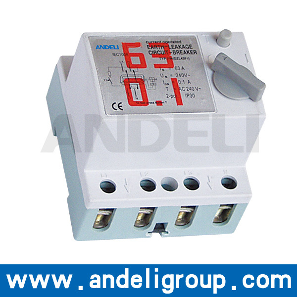 2p RCD Residual Current Device (DZL6)