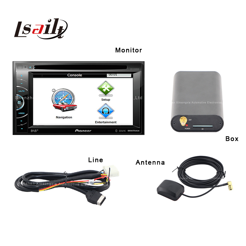 Hot! Car DVD HD GPS Navigation Box for Pioneer