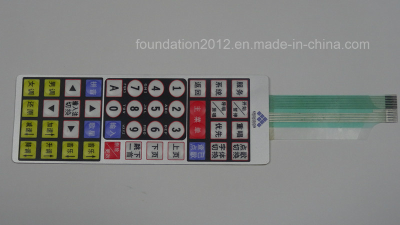 Polydome Practical Touch Membrane Keypad Panel Keyboard Switch