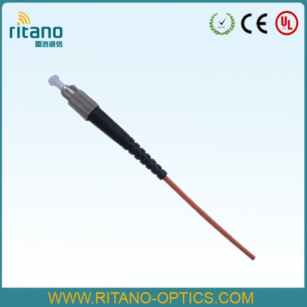 Multimode Simplex 2.0mm FC Fiber Optical Ribbon Pigtail for FTTH Solution Quick Assemblings