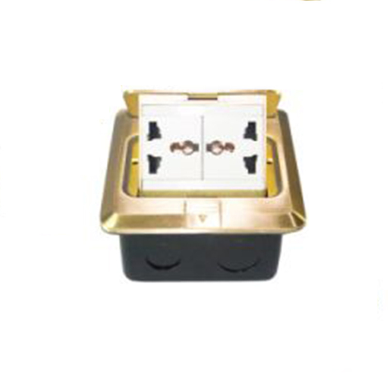 Floor Socket Pop-up Type Socket with Copper Socket Box (HGD-1F, HGD-1FH)