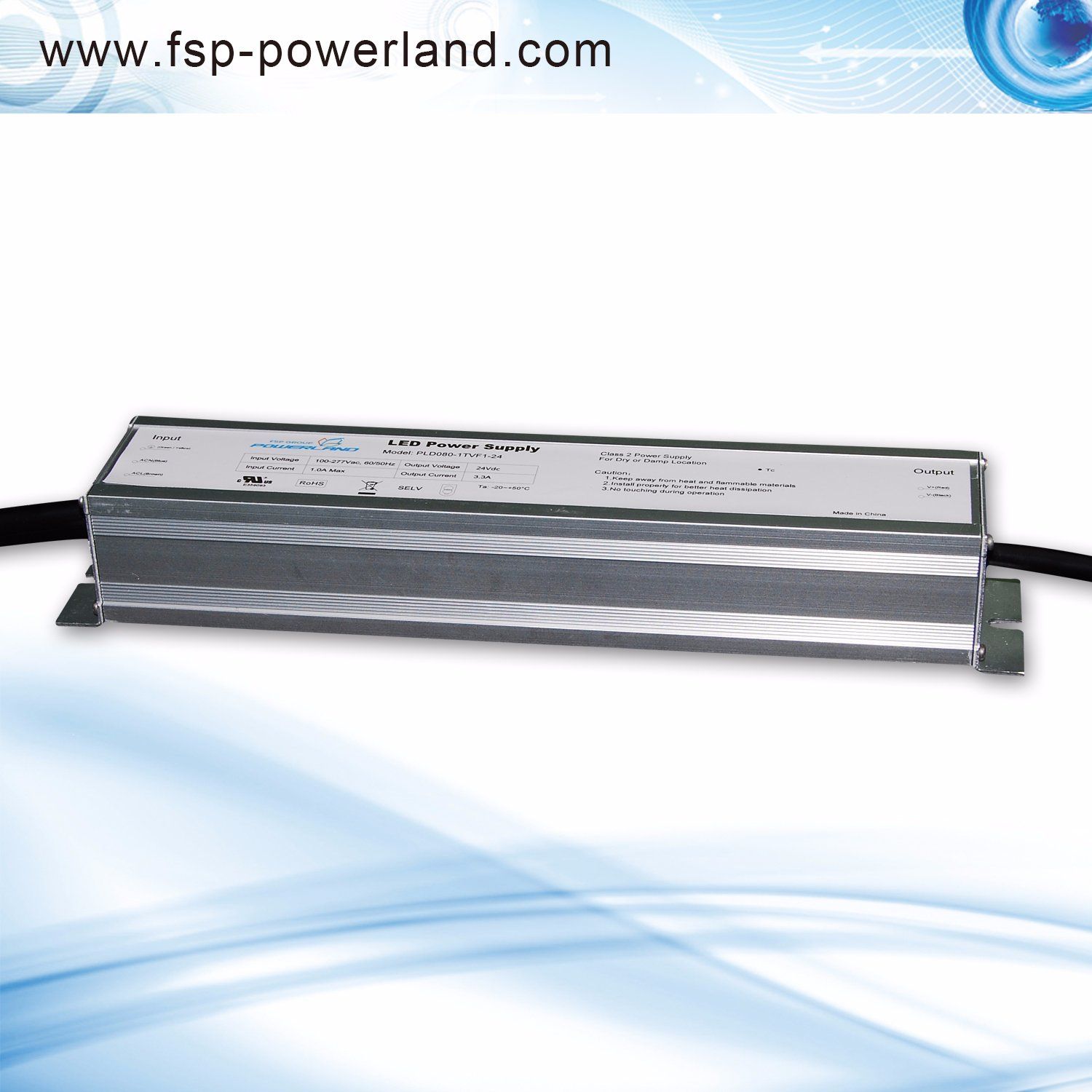 80W 1.4A Rainproof Outdoor Constant Current LED Driver