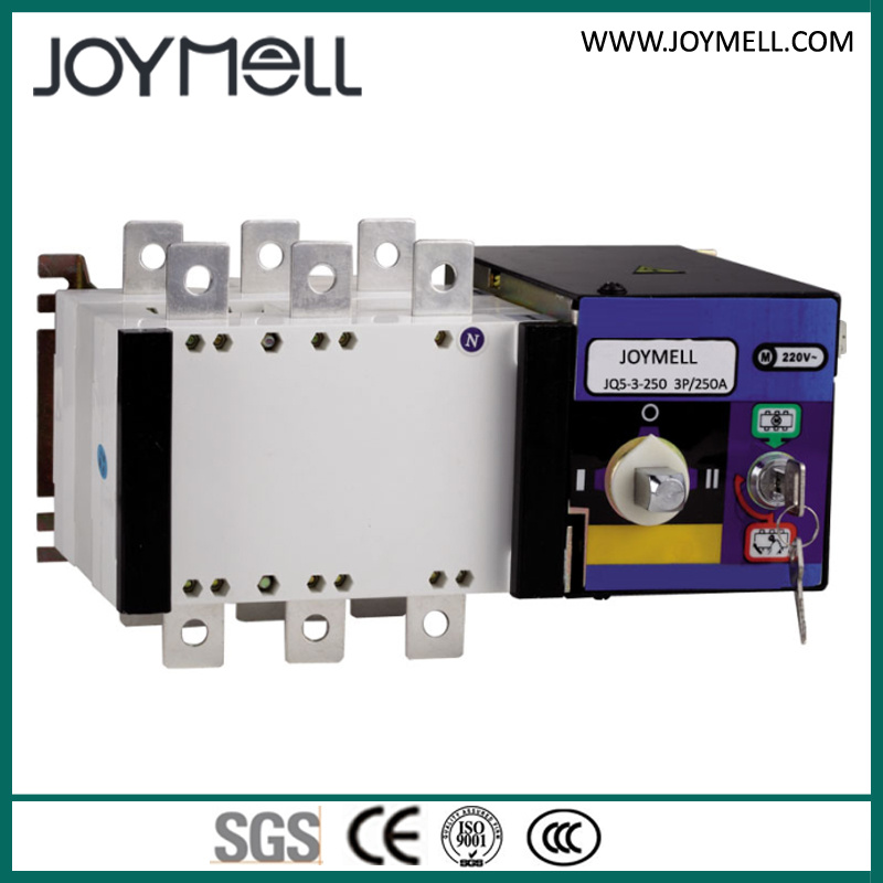 Generator System Electric 3 Pole Automatic Changeover Switch (ATS)