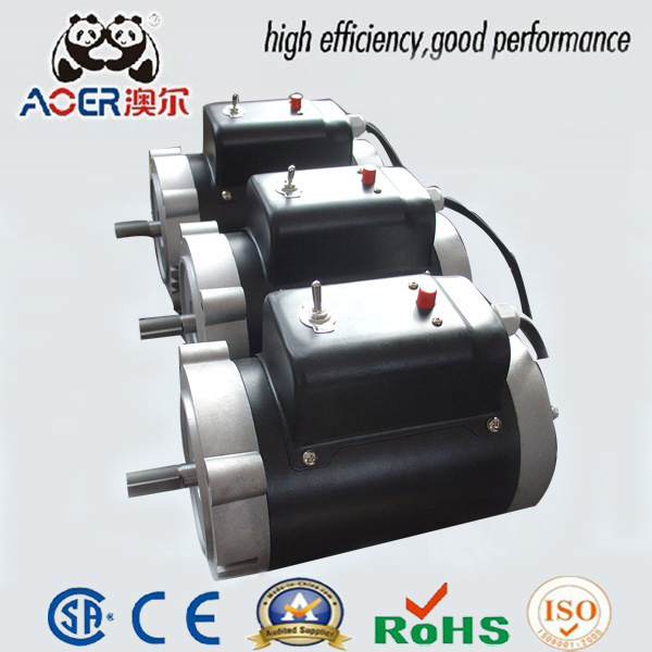 AC Single-Phase High Voltage Electric Industrial Motor 1HP