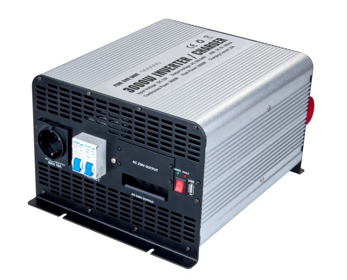 3000W/ 20A Pure Sine Wave Power Inverter with Charger
