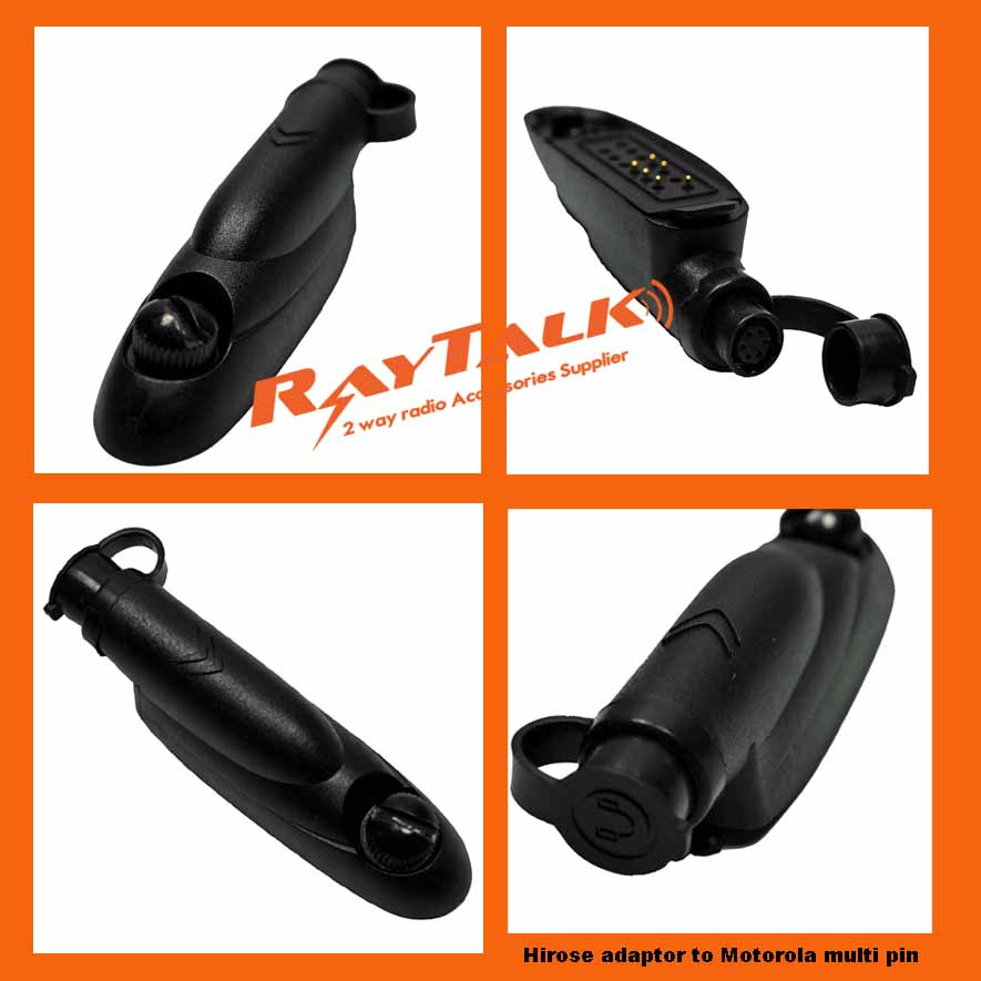 Quick Disconnect Hirose Adaptor for Motorola Radios Gp338 MTX850 HT750