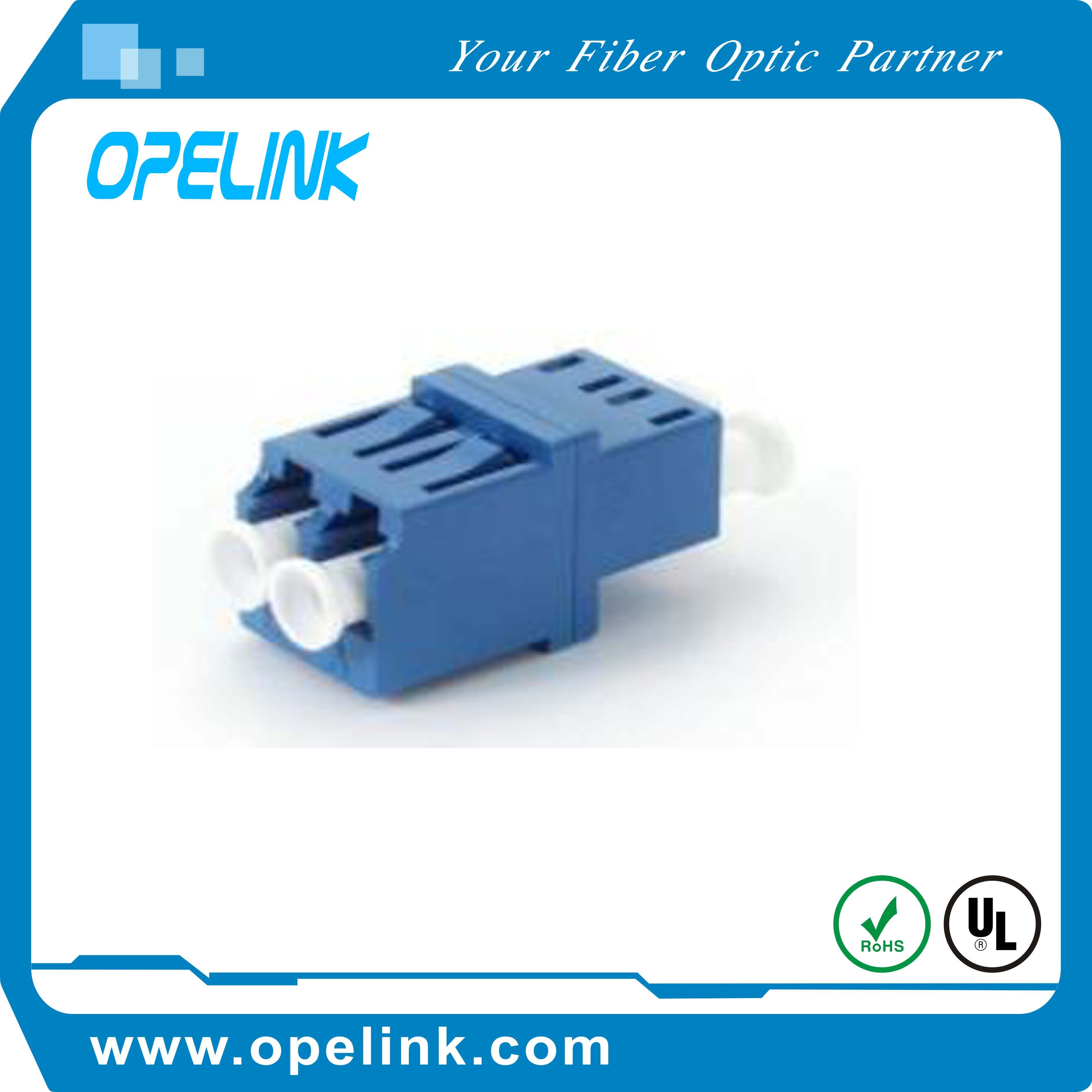 Fiber Optic Adapter LC-Upc Sm for Optical Fiber Cable