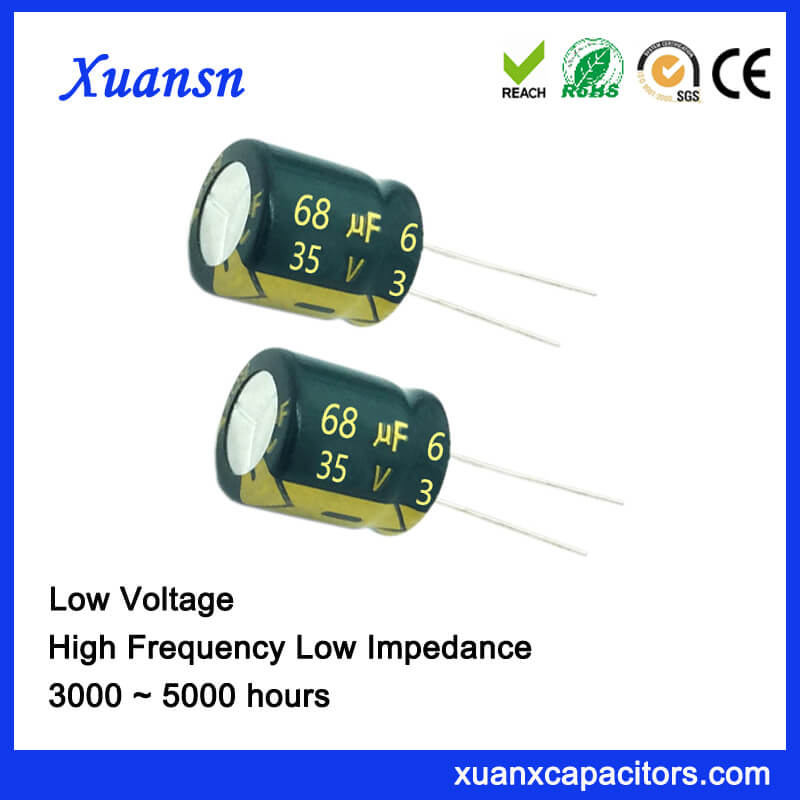 Aluminum Electrolytic Capacitor Price 68UF 35V