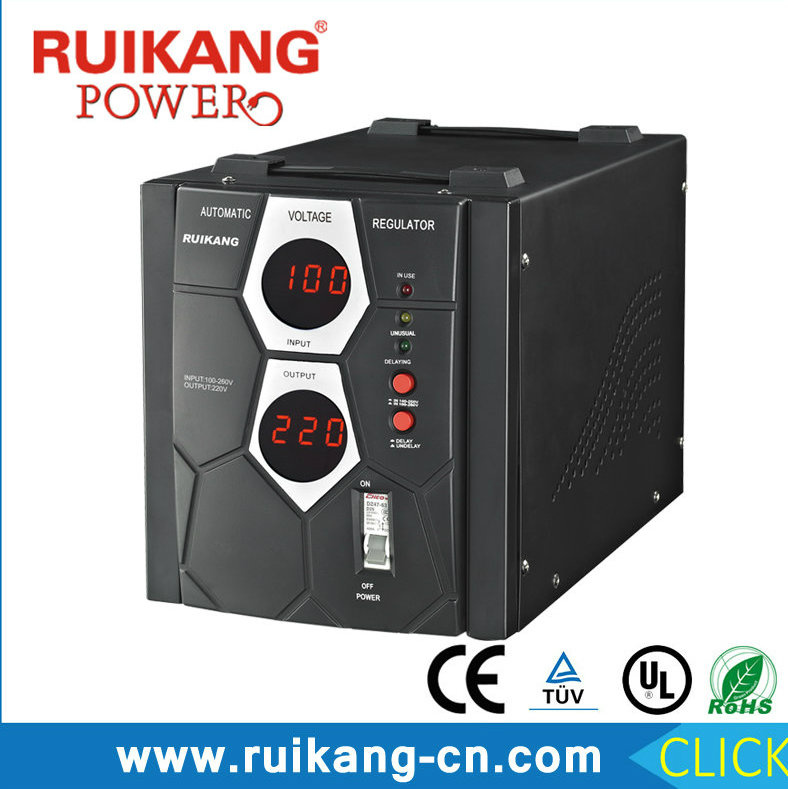 Home 1500va AC Ei Transformer Automatic Voltage Stabilizer