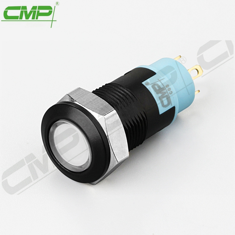 CMP Mu 12mm Plastic Push Button Switch with LED or Not