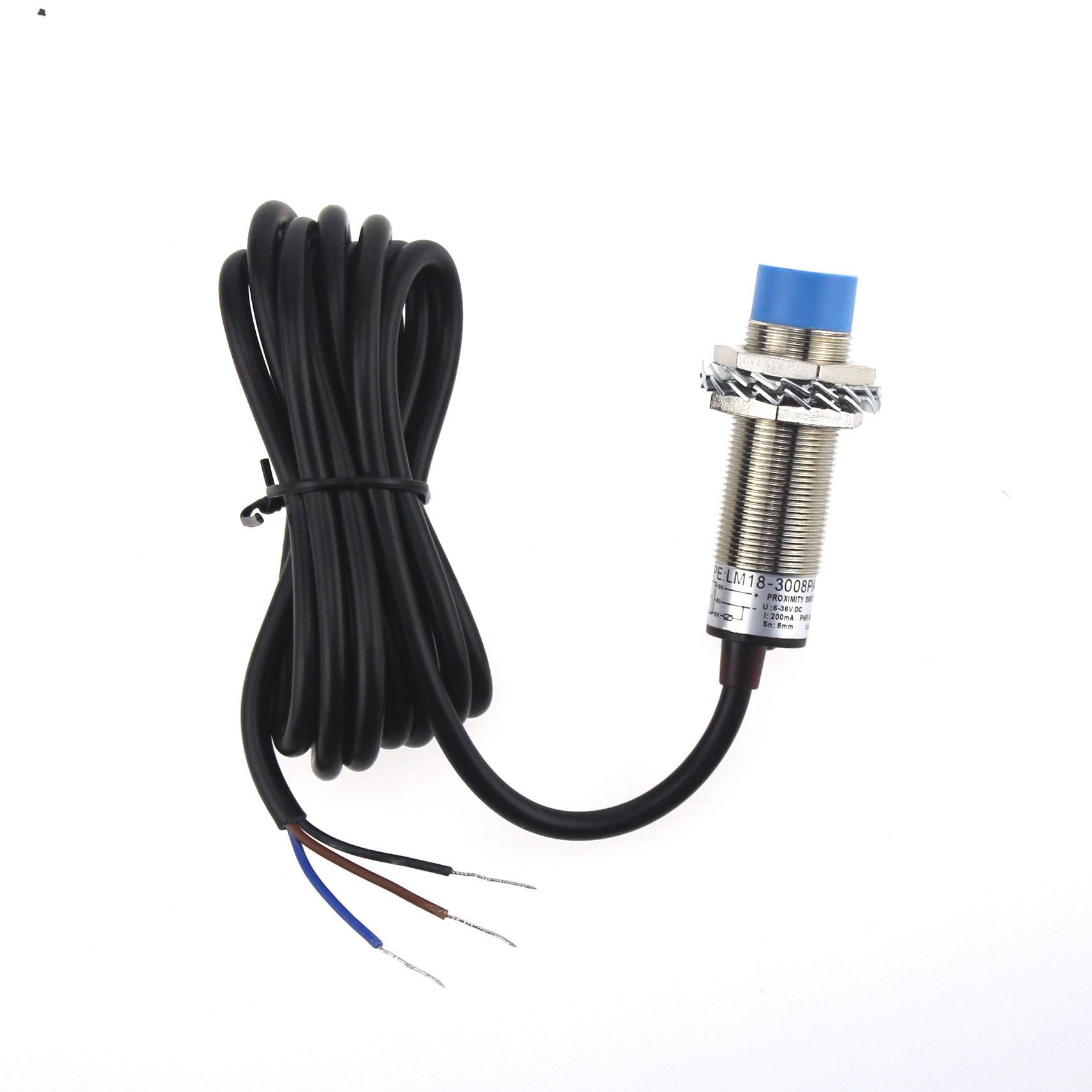 Yumo Lm18-3008PA Detecting Range 8mm Proximity Sensor Switch