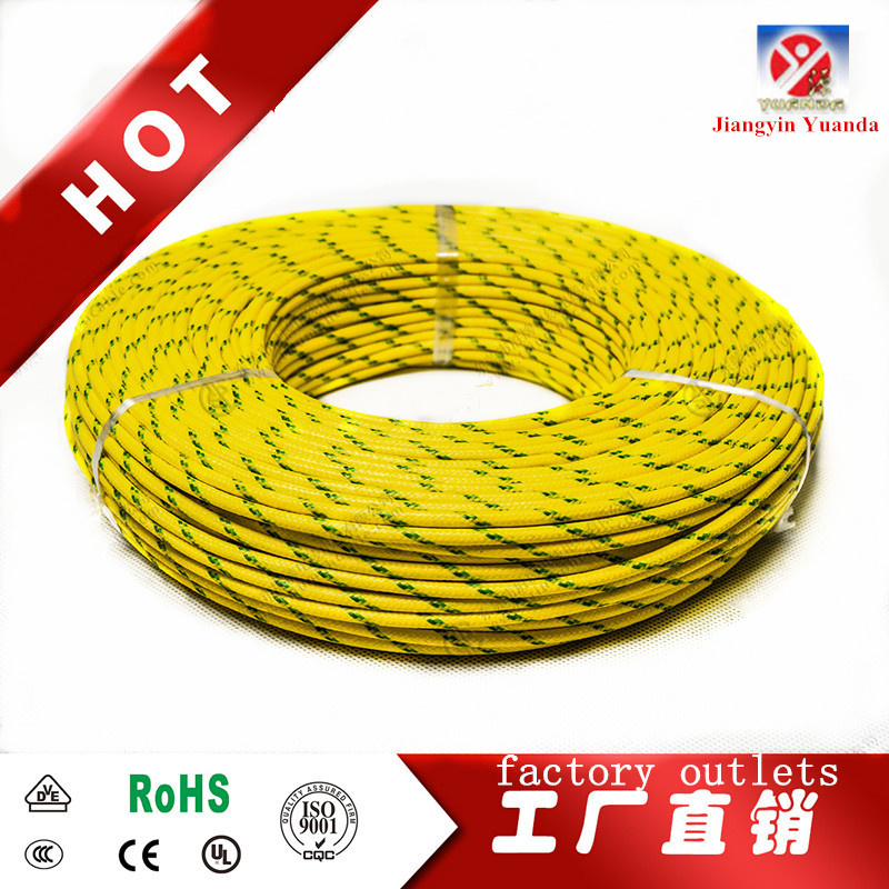 Silicone Rubber Insulated Nylon Braided Acrylate Coated Wire