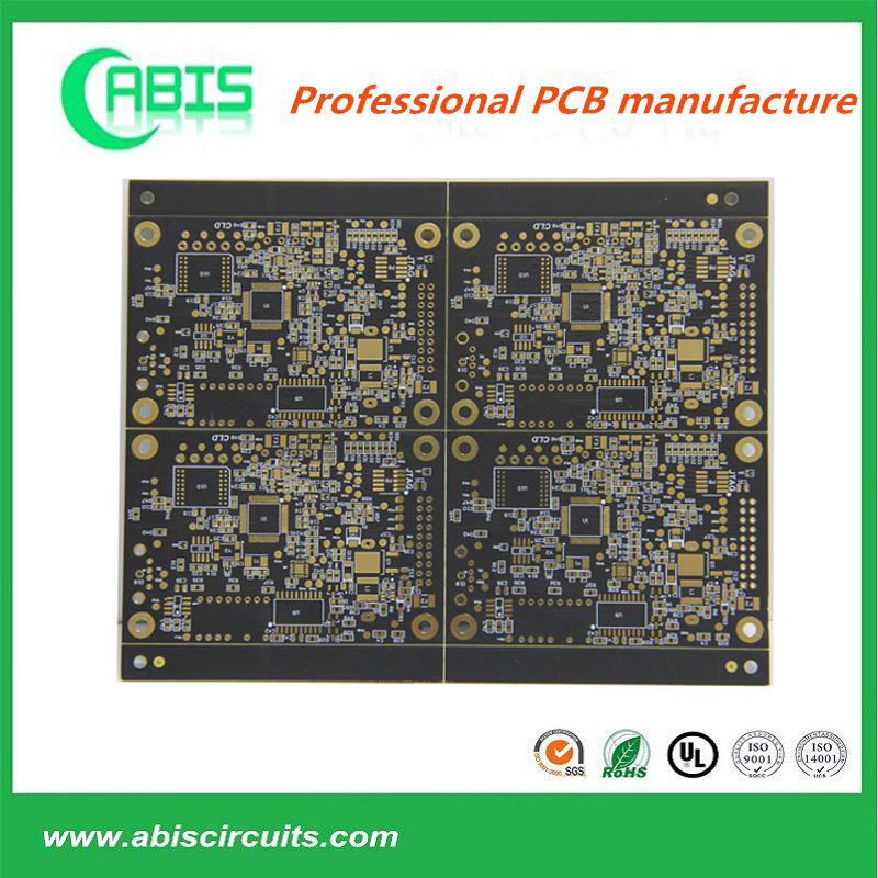 Matt Black 4 Layer Circuit Board Enig PCB Producer for 10 Years (set up 2 base)