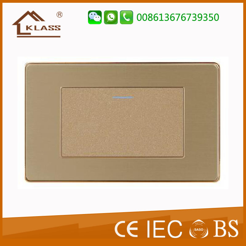 Ce Approved Saso 10A 1 Gang Switch