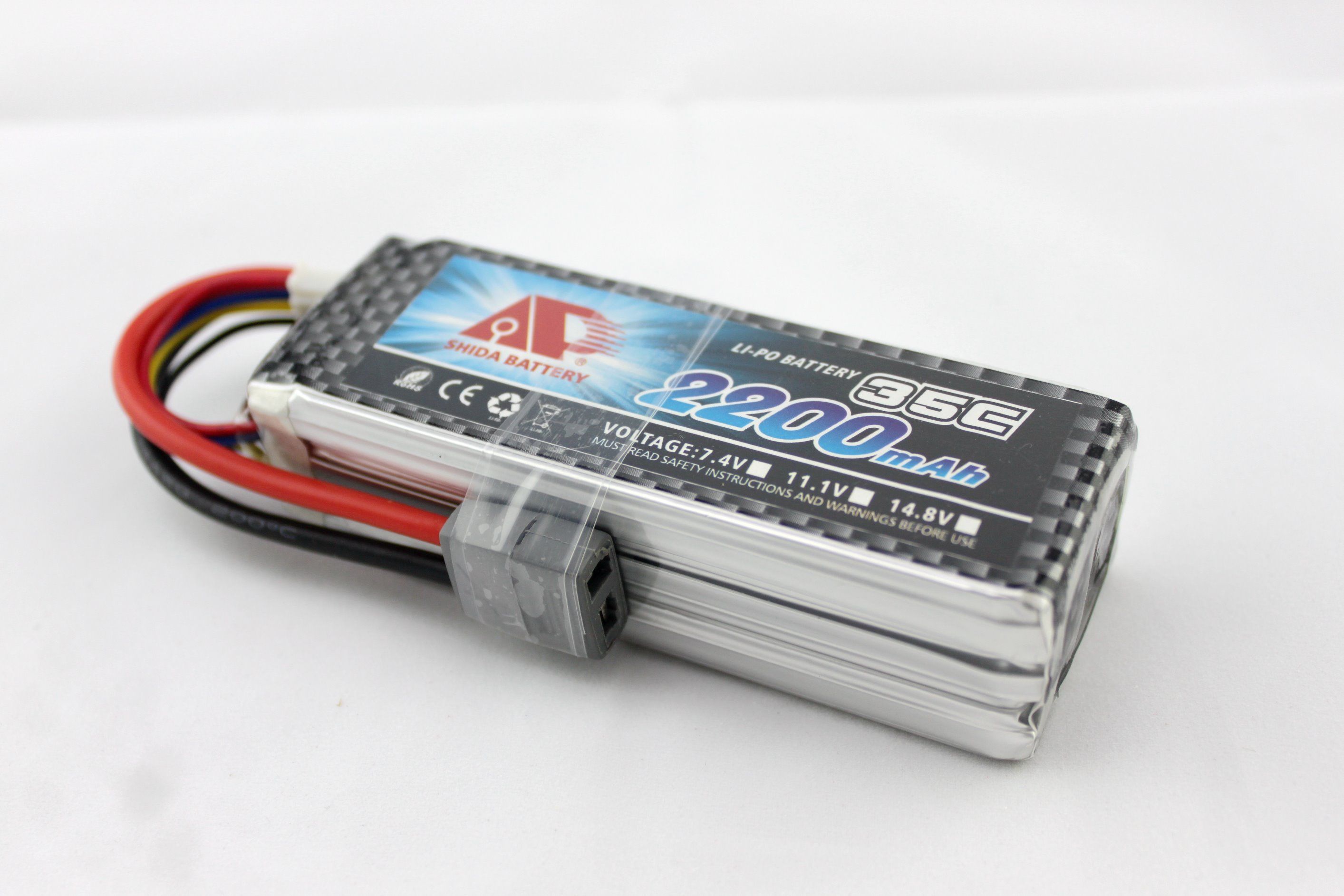 2200mAh 11.1V Lithium Polymer Battery for R/C Model