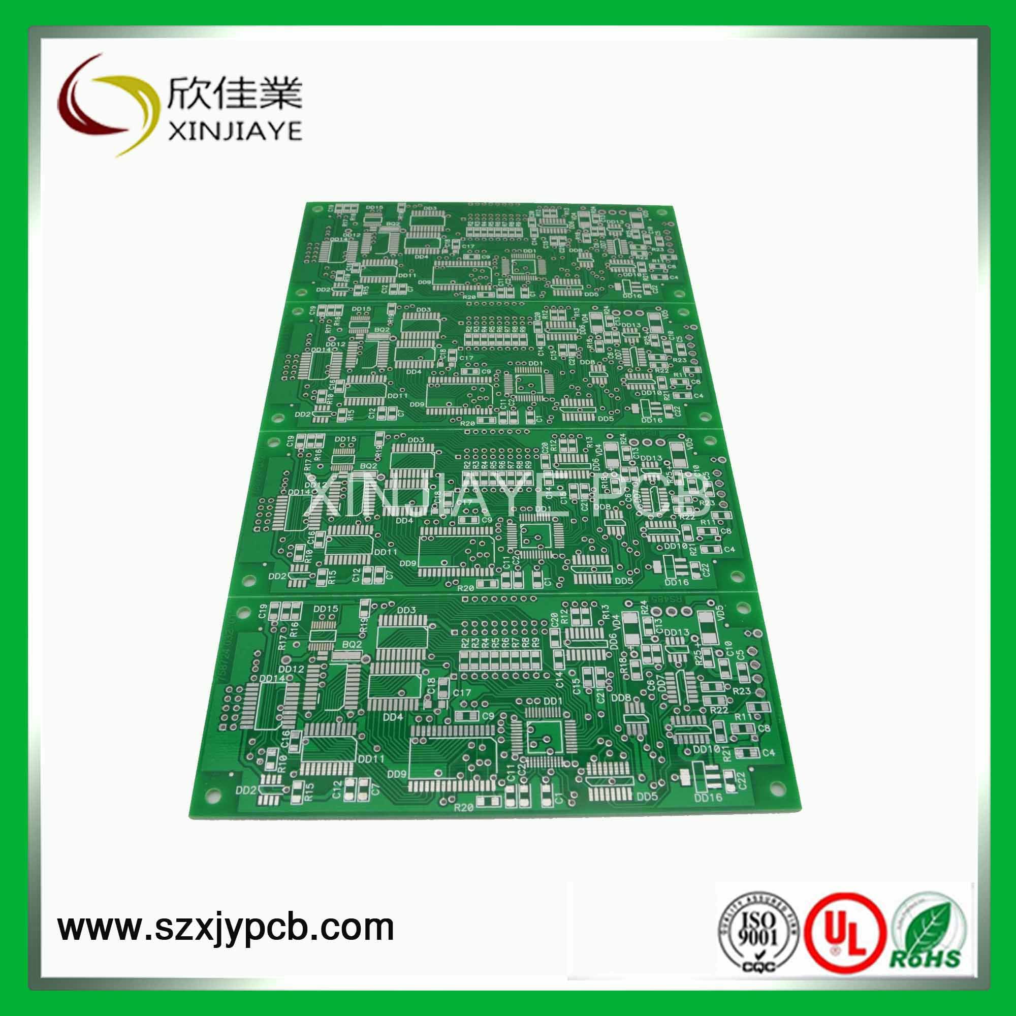 Routine Double-Side Fr-4, 1.6mm, HASL PCB Board with Low Price