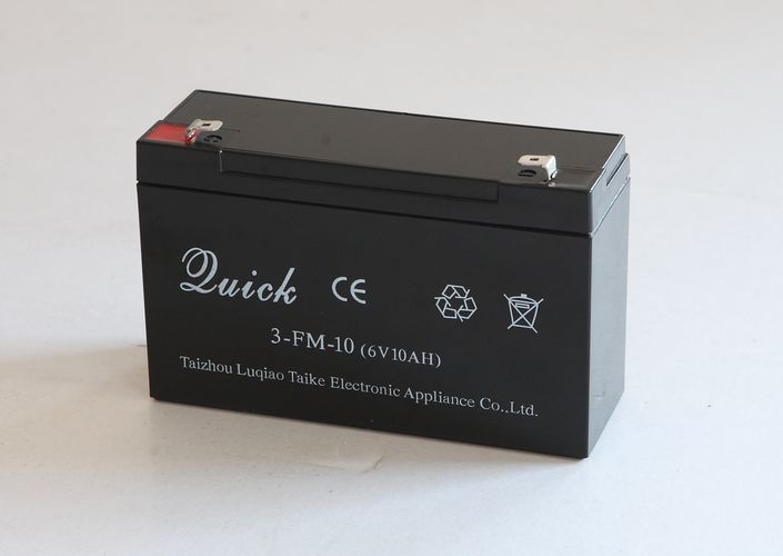 6V10 Rechargeable Lead Acid Battery