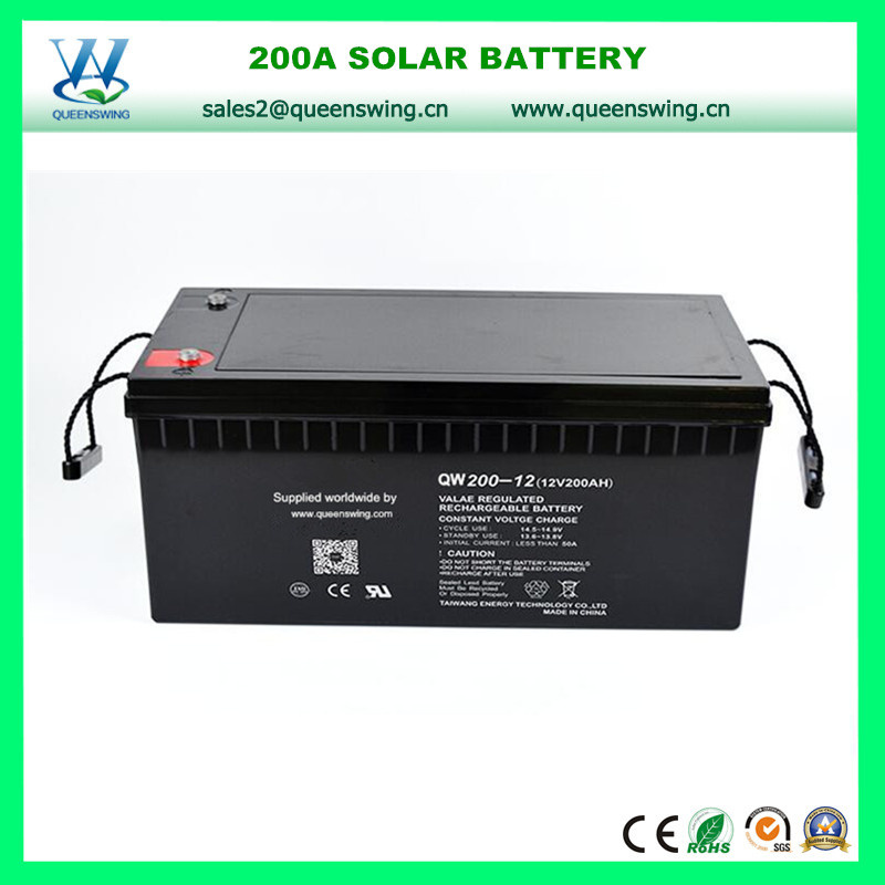 UPS Battery Deep Cycle Storage 12V 200ah Battery (QW-BV200A)