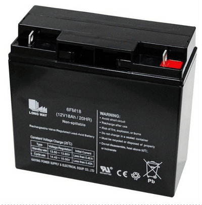 6FM18ah@20hr Chrageable Lead Acid Battery for Telcommunication System