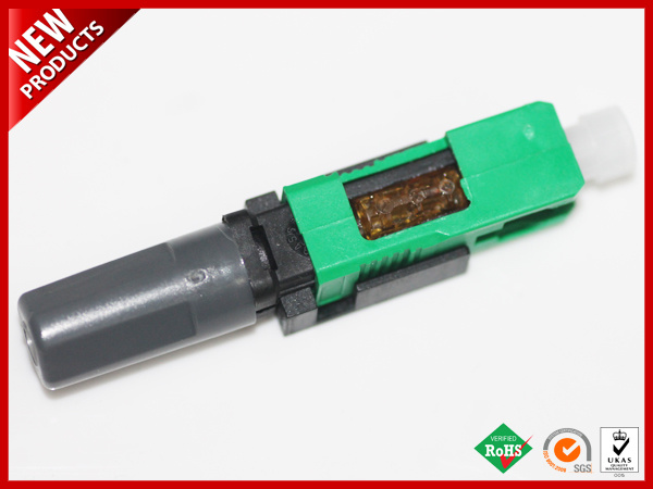 KOC Optical Fast SC APC Connector