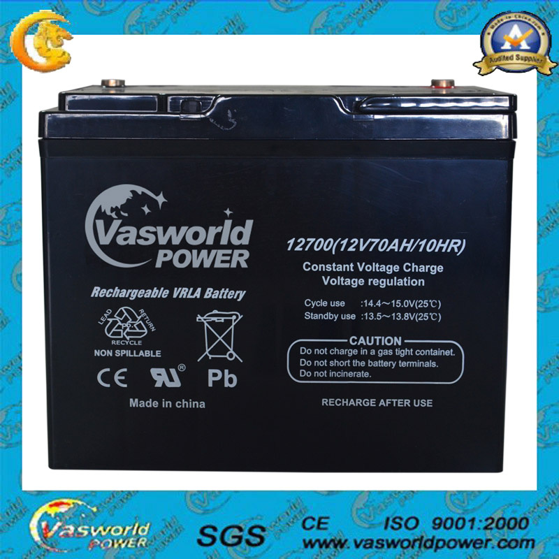 High Capacity 12V70ah Deep Cycle Battery