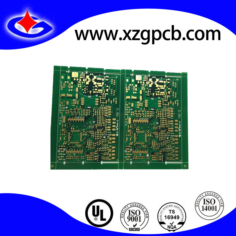 Gold Plated PCB Circuit Board with BGA and Peelable Mask