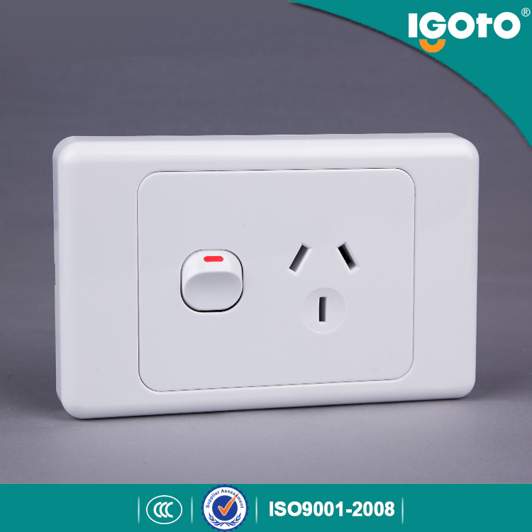 SAA Approved 10A Single Powerpoint Socket