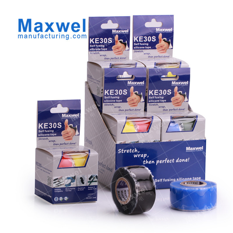 8000V/mm Insulation Silicone Rubber Material Self Fusing Tape