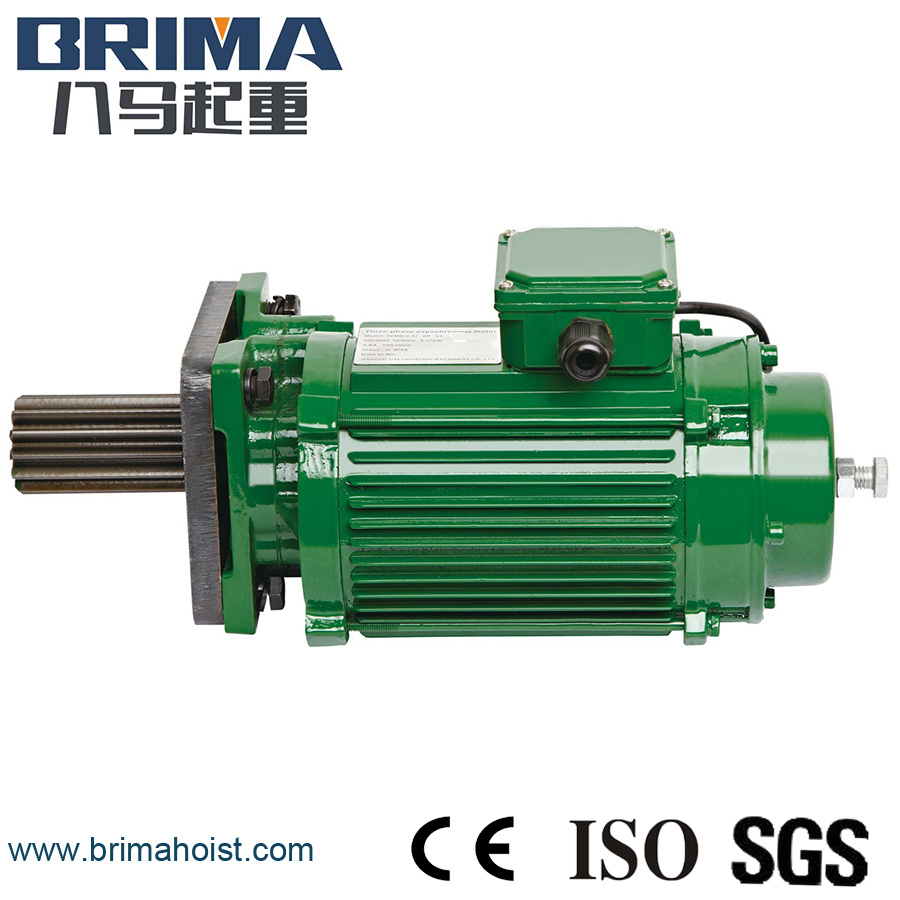 0.4kw High Performance Electric Crane Geared Motor Without Buffer (BM-050)