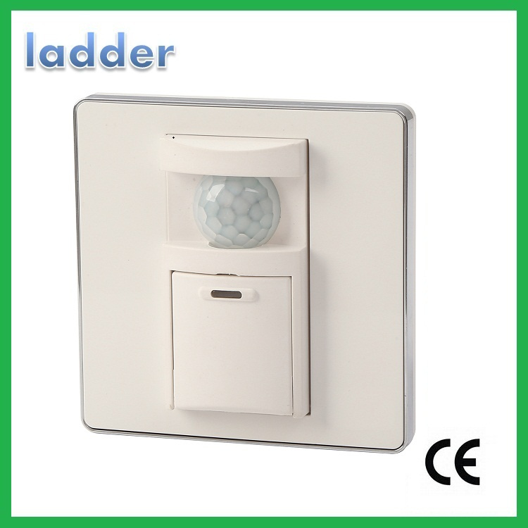 PIR Electric Human Infrared Sensor Wall Switch for Lights (LDFSM-E)