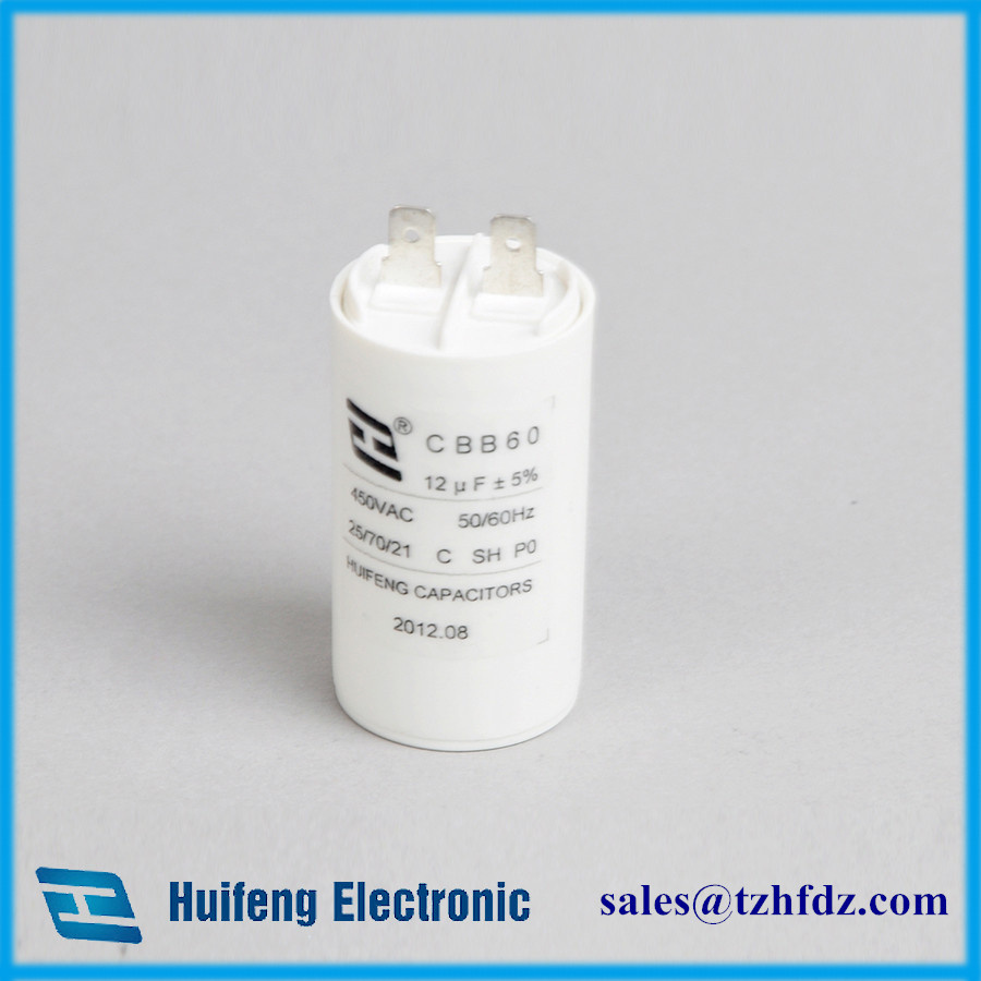 Cbb60 Motor Run Capacitor with Pins