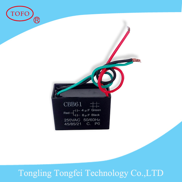 Cbb61 Air Conditioner Capacitor 450V From China