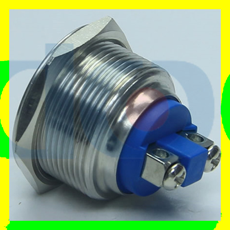 22mm Flat Round Momentary Type Push Button Switch