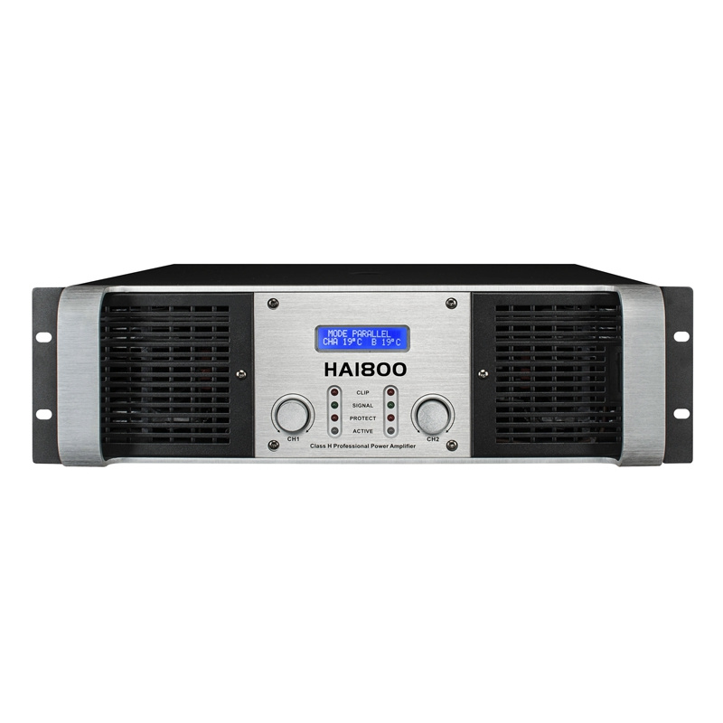 900wx2, 8 Ohms LCD Power Amplifier (HA series)