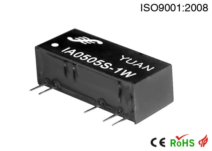 2W 3-24VDC Fixed Input, Regulated Dual Output DC/DC Converter Ia0503s-2W