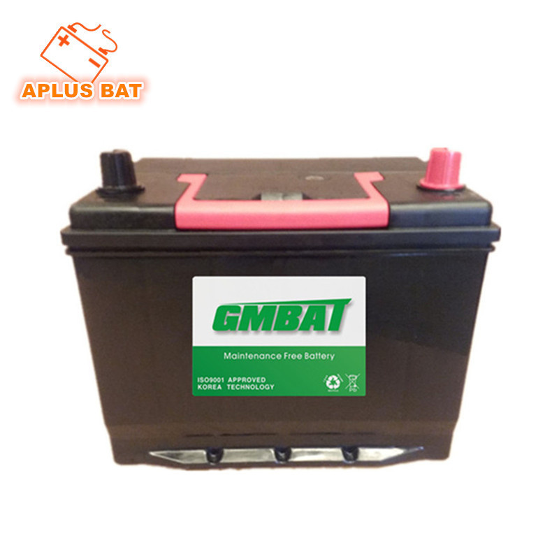 55D26L 12V60ah Sealed Mf Lead Acid Rechargeable Storage Car Battery