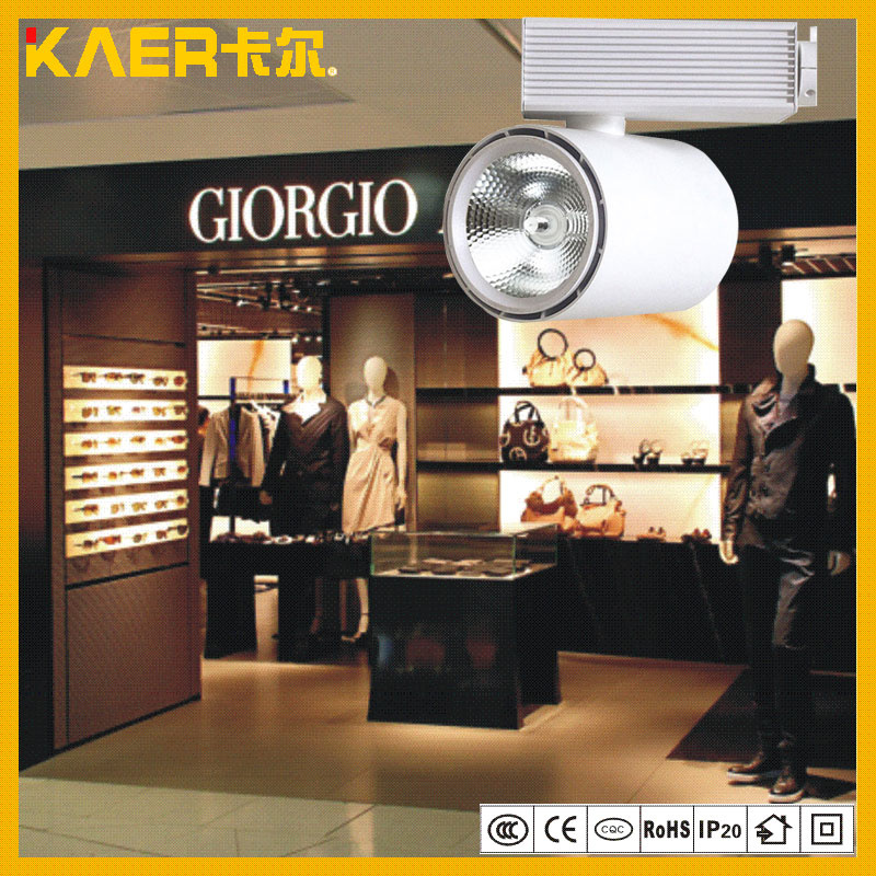 30W COB Chip Metal LED Track Light