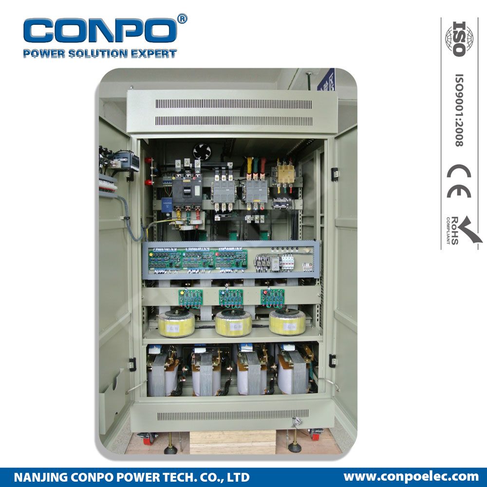Sjw-Wf-320kVA 3phase Electronic Heavy Duty (SCR/IGBT/Thyistor) , Contactless Voltage Stabilizer/Regulator