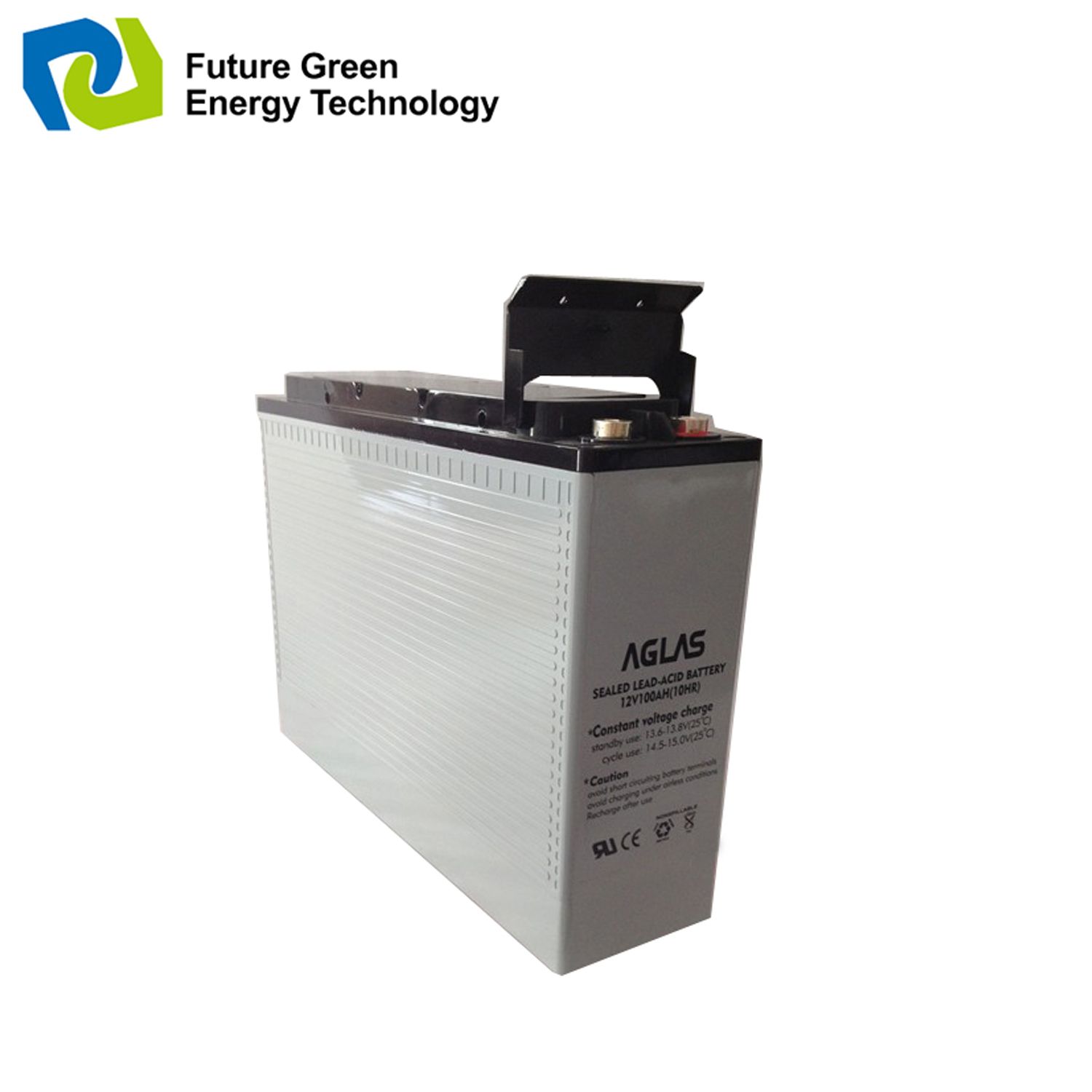 12V100ah Front Terminal Maintenance Free VRLA Storage Battery for Telcom