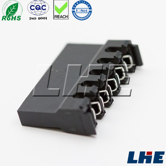 1.27mm Pitch Cable Terminal Plastic Pole Connector