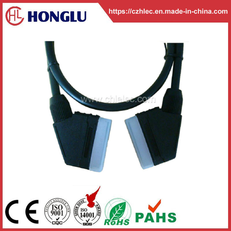 Scart Plug to Scart Plug Cable (SY027)