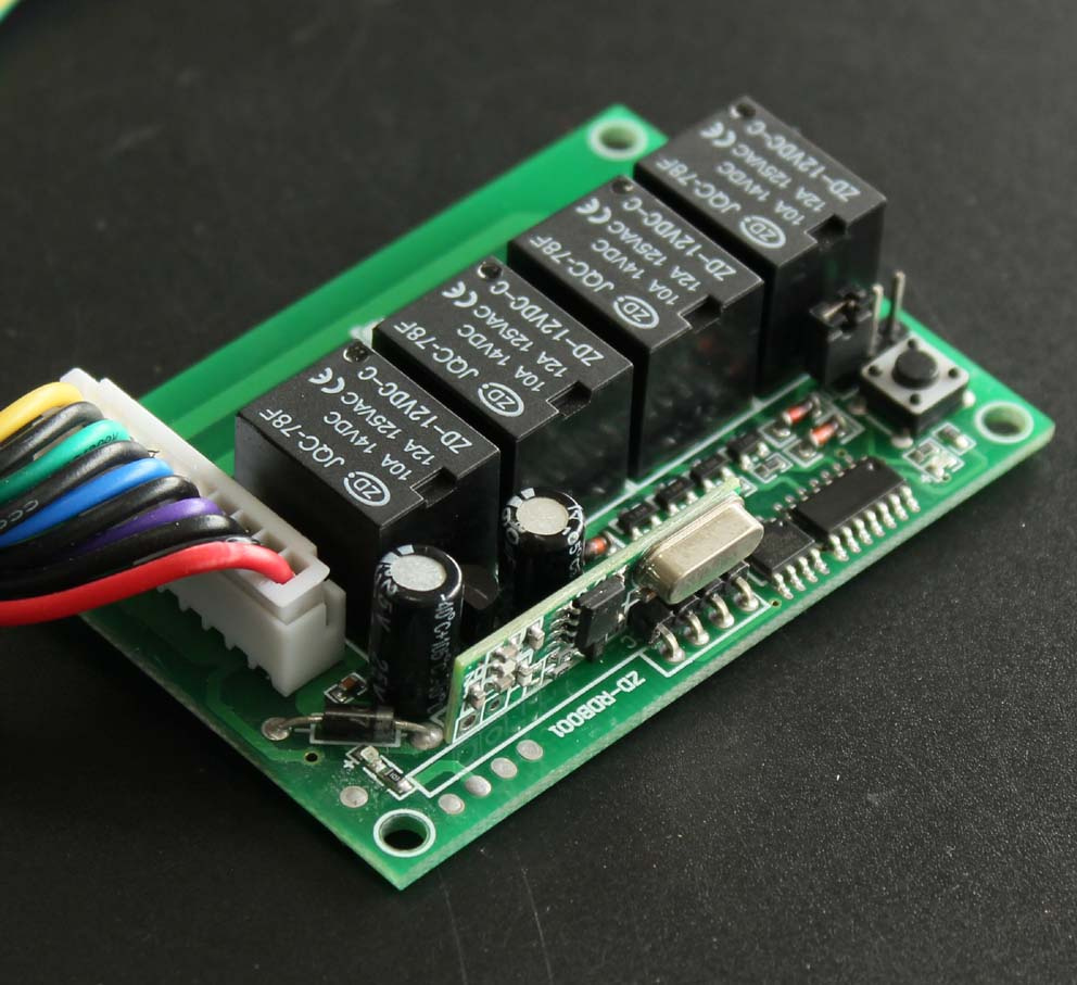 4 Channels Receiver and Transmitter Kit for 433/315MHz